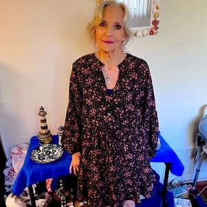 Nice long sleeve but cool material for this crazy weather.